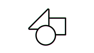 Simple Glitch Logo Reveal