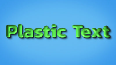 Plastic Toy Playfull Text Title Intro