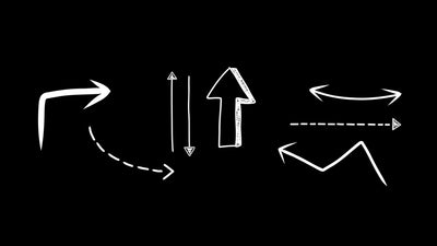 Animated Scribble Arrow Pointer Explainer Tutorial Pack 02