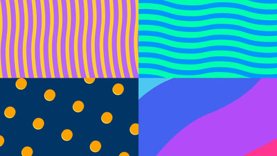Kinetic Graphic Animated Shapes Background Collection Of 4