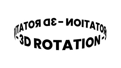 Rotating Tube Kinetic Typography Modern Text Animation