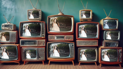 TV Retro VHS Old School Television Wall Placeholder