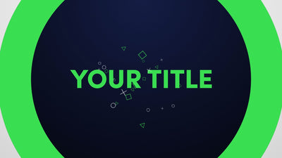 Cool Icon Opening Text Title Intro