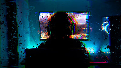 Stylish Glitch Distortion Transition Pack of 10