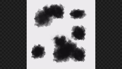 Seamless Puddles Real Texture Grunge 05