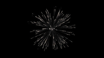 Firework Element RAW Blue & Gold 01