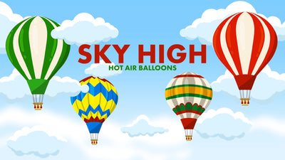 CGStockHotAirBalloonsSkylineAnimatedPostcard