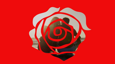 Romantic Love Couple Red Passion Kiss Hand Drawn Transition 02