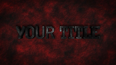 Grunge Rock Textured Hard Title Intro