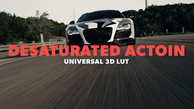 Universal LUT - Desaturated Action Overlay