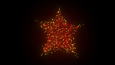 Cartoon Firework Element Star