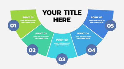 Animated Infographic Modern Style Colored Info Card 06