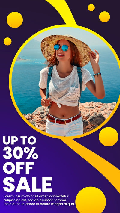 Clean Modern Business Promo Alert Social Story Card 07