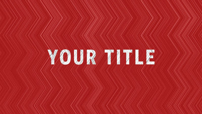 Cosy Fishbone Pattern Text Title Intro