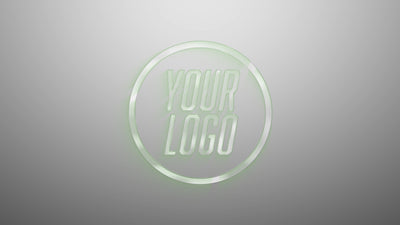 Brigth To Dark Emblem Transition Clean Modern Logo Reveal
