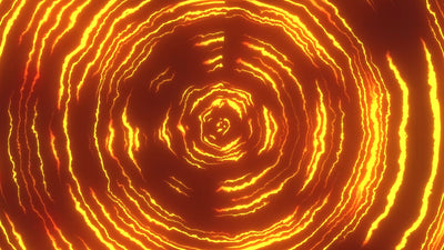 Circle Pulse Magic Energy Pond Rotary Animated Background 01