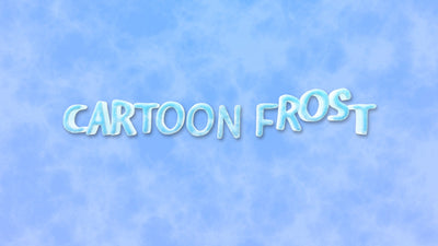 Frozen Frost Cartoon Cold Freeze Snow Text Title Intro