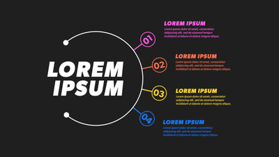 Animated Infographic Modern Style Colored Info Card 03