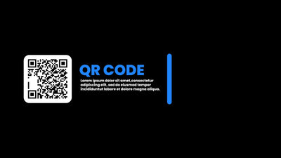 QR Code Scanner Social Pop Up Infographic Scan Me 14