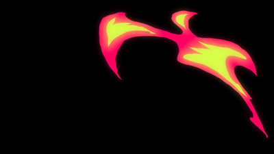 Stylized Flame Fire Overlay Animated Hot 11