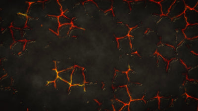 Magma Cracks In Stone Background
