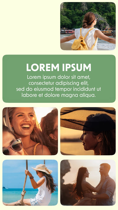Social Media Story Post Multi Panel Image Template 12