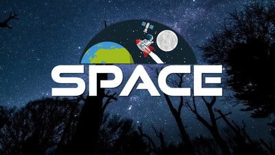 Space Universe Starfield Shuttle Title Intro