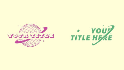 Colored Simple Animated Planet Stars Style Lower Third 01