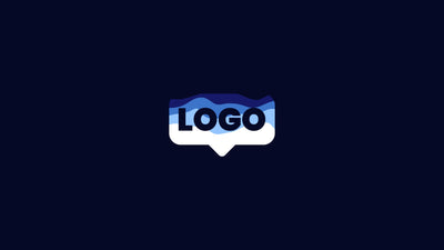 Wavy Water Liquid Logo Reveal Intro
