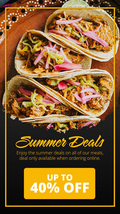 Restaurant Food Delivery Promotion Social Media Story 03