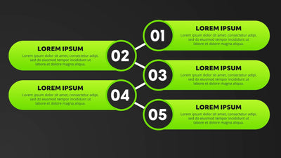 Animated Infographic Modern Style Colored Info Card 04