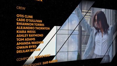 Movie Credit End Title Actors List Role Film Template 04