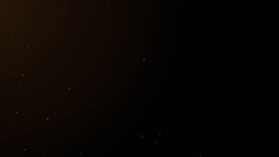 Golden Particle Sparkle Floating Background