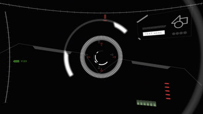 HUD Target Missile Person Elimination Drone Strike Overlay