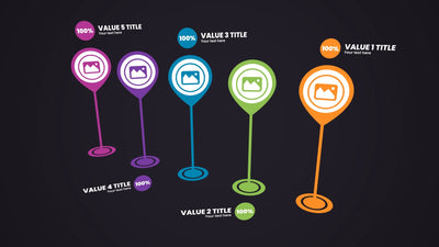 Modern Design Infographic Data Visualiser Graph 12