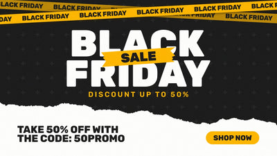 Black Friday Sale Banner Promo Modern Design Discount 02