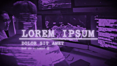 Secret Hidden VHS Overlay Colored Screen Title 04