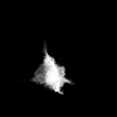Magic Spell Energy Explosion 06 Black & White