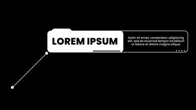 Modern Universal Call Out Pop Up Title