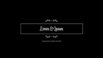 Wedding Couple Announcement Animated Border Modern