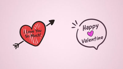 Scribble Valentine Love Emblems Animated Titles Bundle 02
