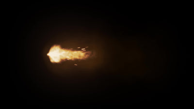 Gun Muzzle Flash Fire Arm AK47 02