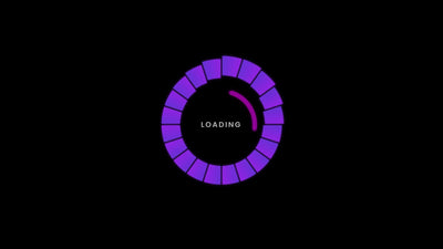 Loading Bar Animation Load Screen Icon 03