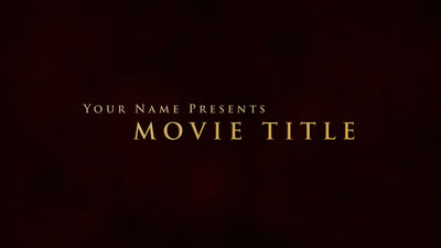 Medieval Throne Royal Golden Text Mysterious Title Intro