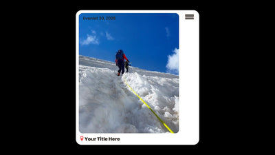 Travel Pop Up Media Highlight Panel Text Page