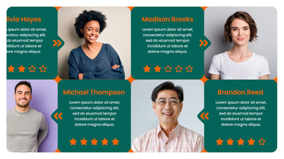 Client Review Business Star Rating Animated Feedback Template 01