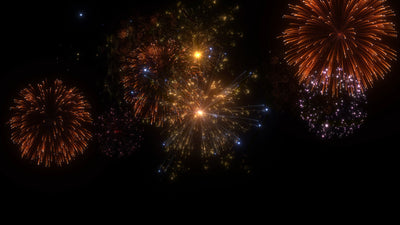 Firework Element Glow Show 02