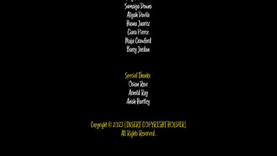 Movie End Credits Variation 02