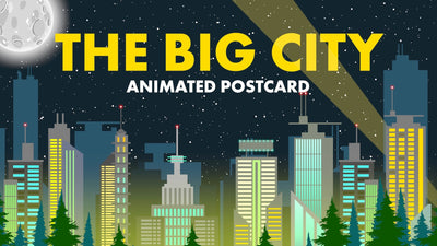 CGStockBigCityLifeSpotlightSuperstarAnimatedCard