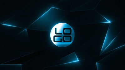 Futuristic Metal Shine Tinted Reflection Light Sweep Logo Reveal